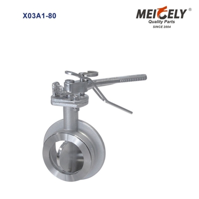 Sanitary Aseptic Sampling Valve Flange Widdop Butterfly Valve cho xe tải bể nước