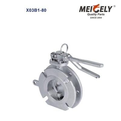 Sanitary Aseptic Sampling Valve Flange Widdop Butterfly Valve cho xe tải bể nước