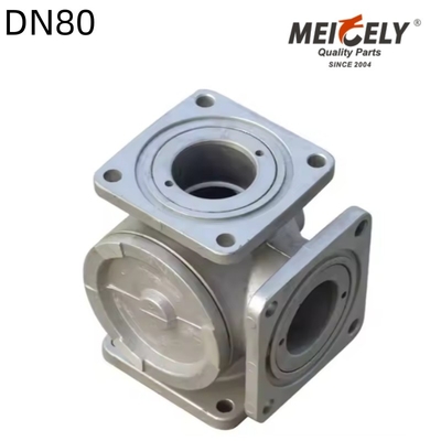 Một chiều / Ba chiều van bóng vít QF01Y-80 DN80 cho xe tải bể nước