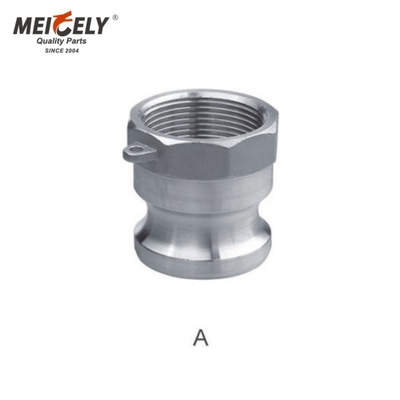 Đồng nhôm chất lượng cao van quả bóng nối nhanh A / B / DC / DP cho xe tải bể nước