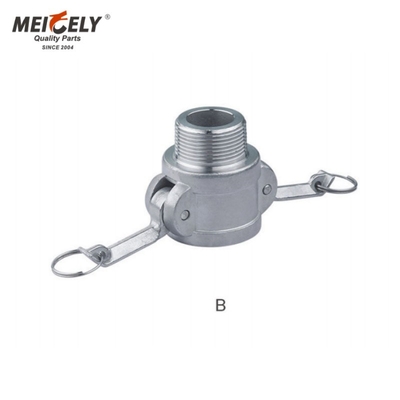 Đồng nhôm chất lượng cao van quả bóng nối nhanh A / B / DC / DP cho xe tải bể nước