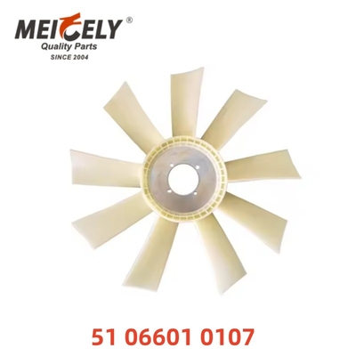 Động cơ chất lượng gốc Fan Blades Cooling Fan OEM 51066010107 Cho xe tải
