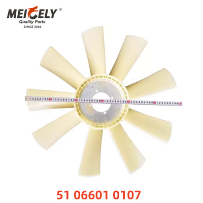 Động cơ chất lượng gốc Fan Blades Cooling Fan OEM 51066010107 Cho xe tải
