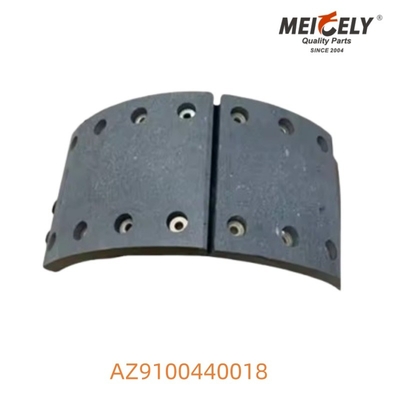 AZ9100440018 OEM High-Performance Heavy-Duty Brake Shoe Assembly cho Howo