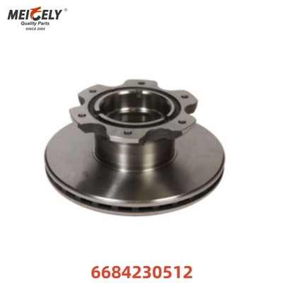 Phụ tùng Đĩa phanh Rôto phanh 6684230512 6684230312 Dành cho Xe tải Mercedes Benz