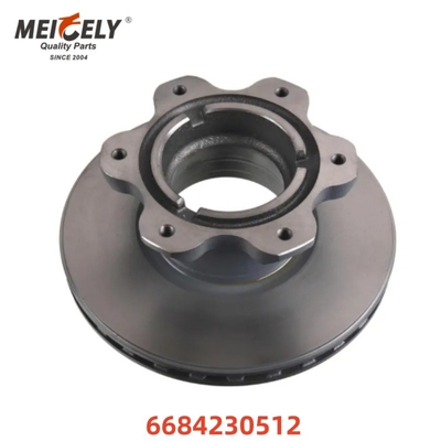 Phụ tùng Đĩa phanh Rôto phanh 6684230512 6684230312 Dành cho Xe tải Mercedes Benz