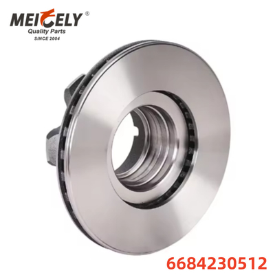 Phụ tùng Đĩa phanh Rôto phanh 6684230512 6684230312 Dành cho Xe tải Mercedes Benz