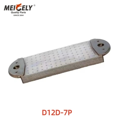 Bộ làm mát dầu động cơ phụ tùng máy xúc chất lượng cao D12D-7P 20700516 20712461 20745961 1675774