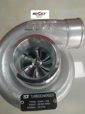 Bộ tăng áp động cơ diesel kim loại 49189 00501 AF0739 TD04-15G