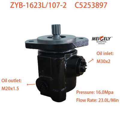 Máy bơm tay lái điện C5253897 Phân bộ xe tải cho động cơ CUMMINS 6CT