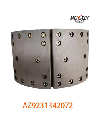 Công suất cao AZ9231342072 Semi-Metal Brake Shoe Assembly cho SINOTRUK HOWO