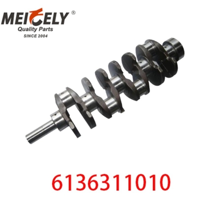 6136-31-1010 HFC1040 Crankshaft động cơ cho máy đào Komatsu