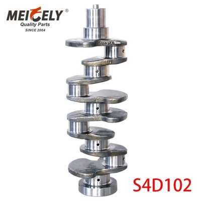 S4D102 S6D102 S6D107 S6D125 Thép rèn đúc Crankshaft cho máy đào
