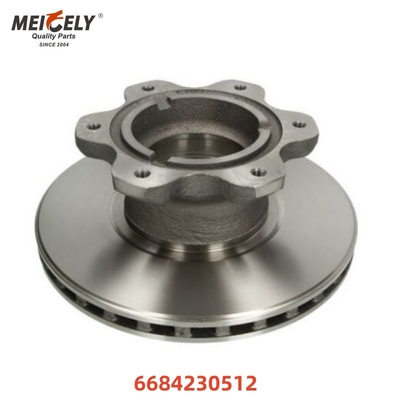 Phụ tùng Đĩa phanh Rôto phanh 6684230512 6684230312 Dành cho Xe tải Mercedes Benz